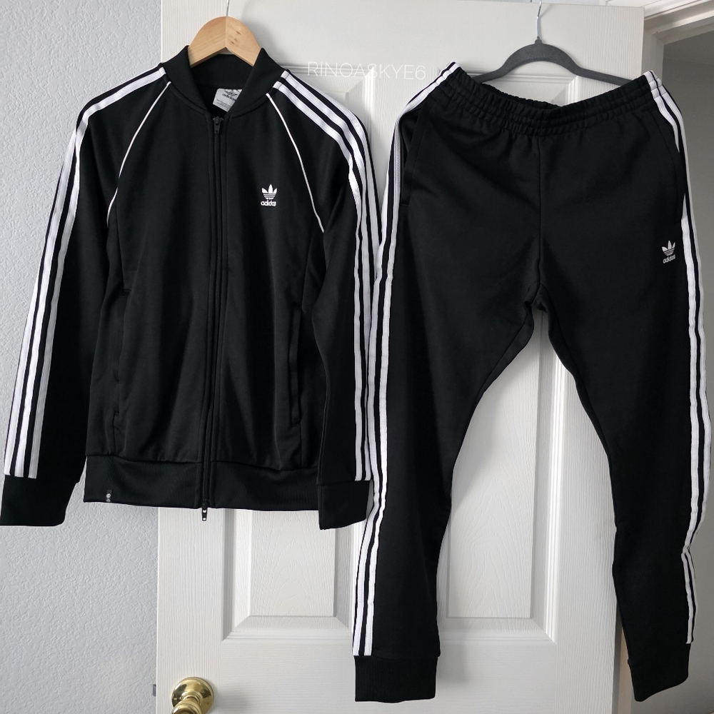 ADIDAS Set Men's Black Track Suit/ Medium/ NWOT